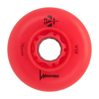 LUMINOUS - LED INLINE WHEELS - 76mm - 4-PACK