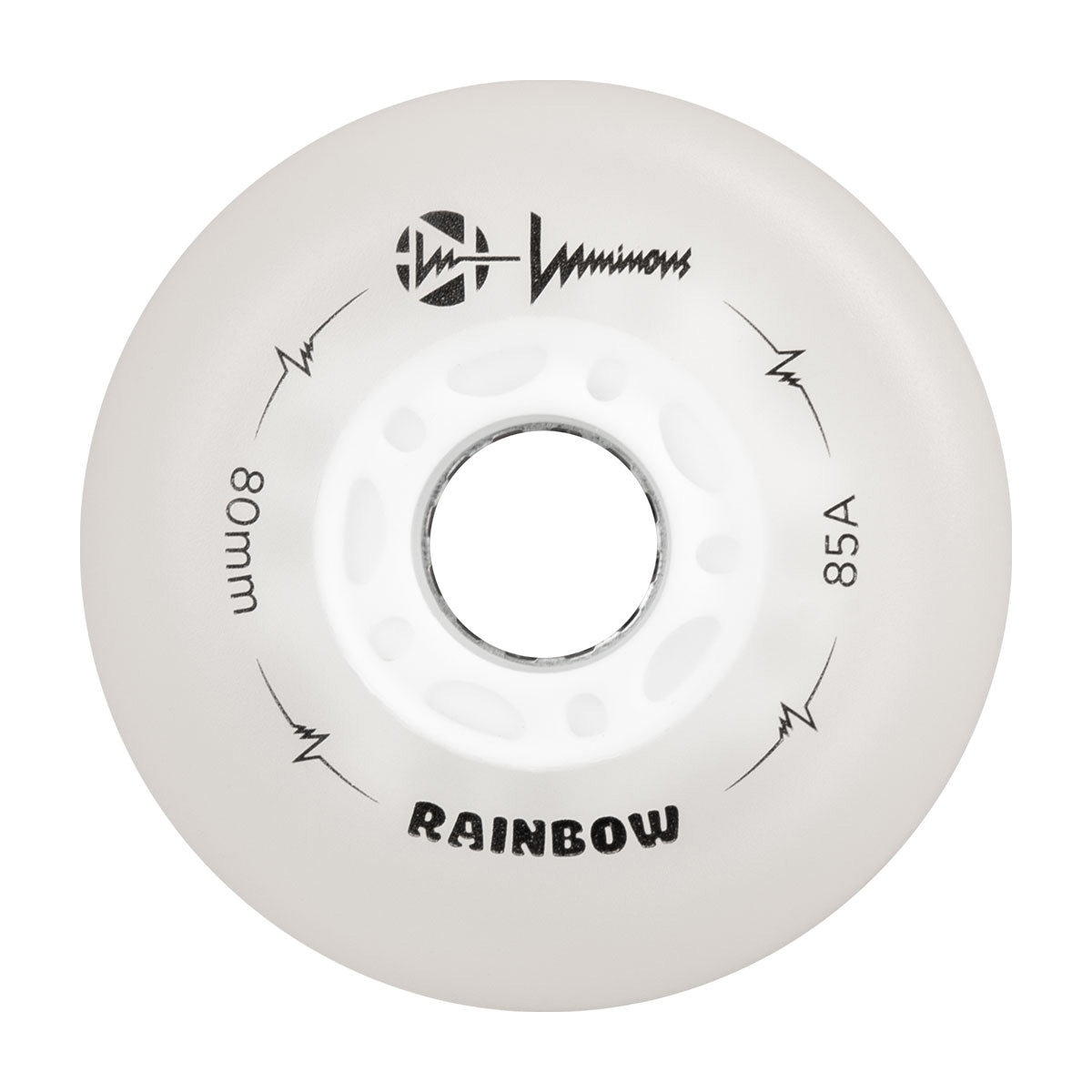 LUMINOUS - LED INLINE WHEELS - 80mm - 4-PACK