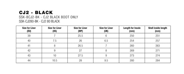 SEBA - CJ2 - BOOT ONLY