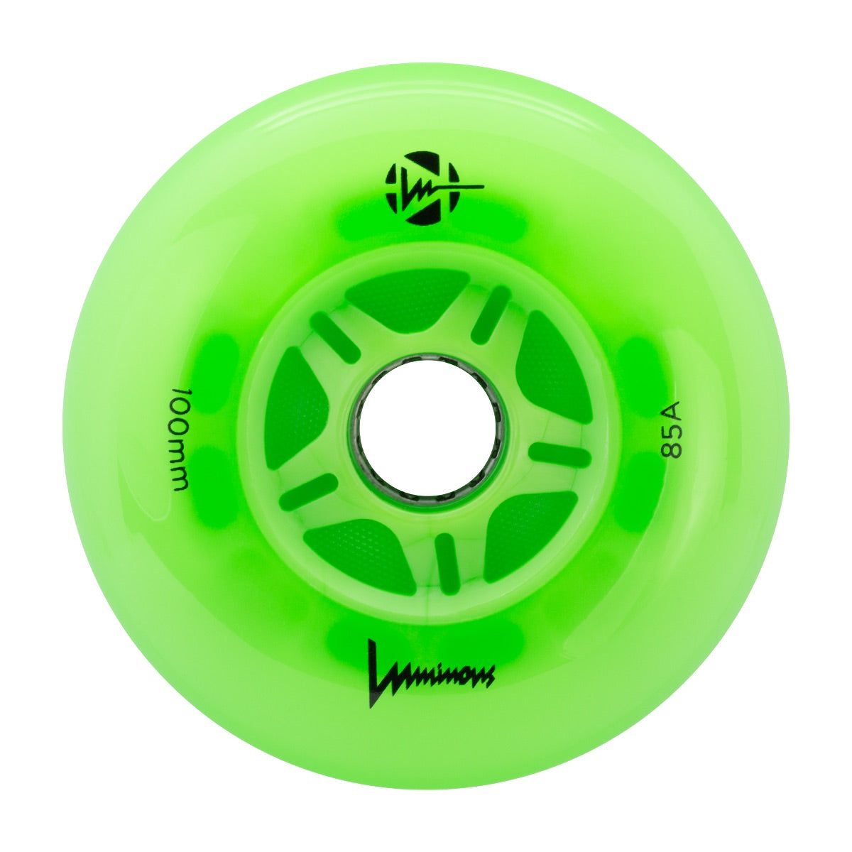 LUMINOUS - LED INLINE WHEELS - 100mm - 3-PACK