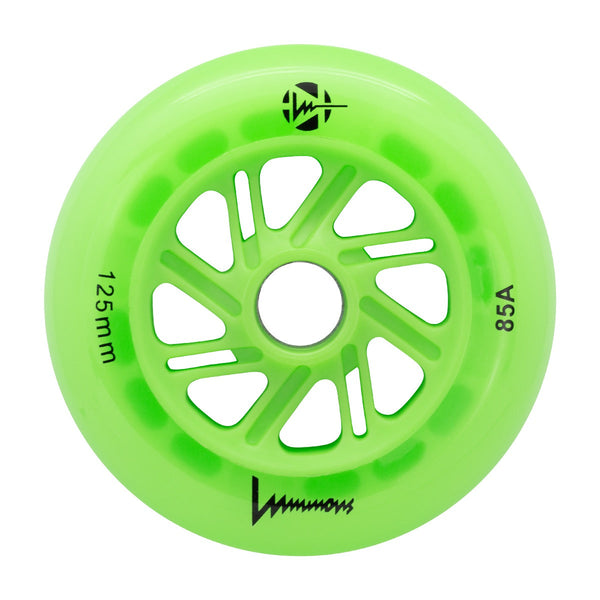 LUMINOUS - LED INLINE WHEELS - 125mm - 3-PACK