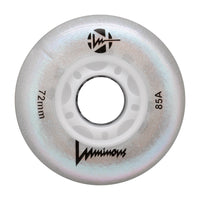 LUMINOUS - LED INLINE WHEELS - 72mm - 4-PACK