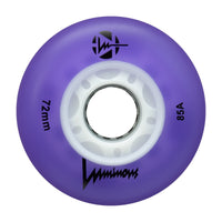 LUMINOUS - LED INLINE WHEELS - 72mm - 4-PACK