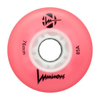 LUMINOUS - LED INLINE WHEELS - 76mm - 4-PACK