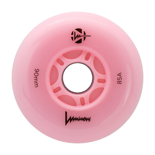 LUMINOUS - LED INLINE WHEELS - 90mm - 4-PACK