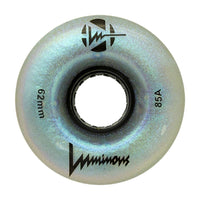 LUMINOUS - LED QUAD WHEELS - 62mm - 4-PACK