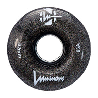 LUMINOUS - LED QUAD WHEELS - 62mm - 4-PACK