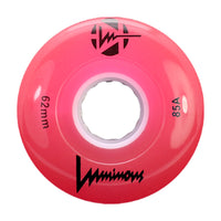 LUMINOUS - LED QUAD WHEELS - 62mm - 4-PACK