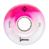 LUMINOUS - LED QUAD WHEELS - 62mm - 4-PACK