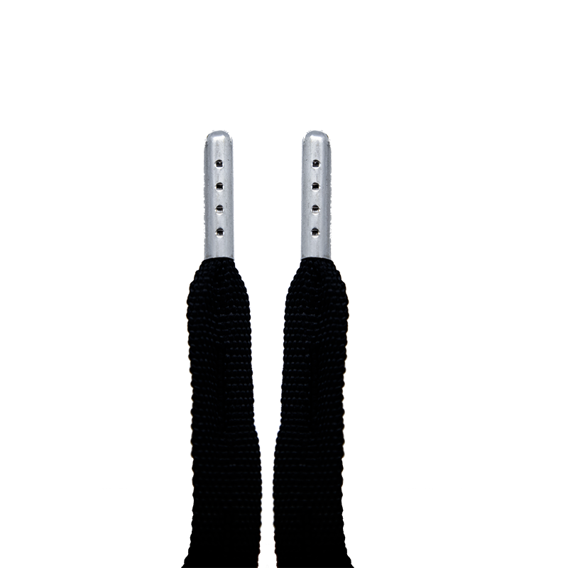 FR - LACES BLACK - METALLIC TIPS PAIR
