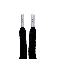 FR - LACES BLACK - METALLIC TIPS PAIR