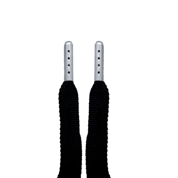 FR - LACES BLACK - METALLIC TIPS PAIR