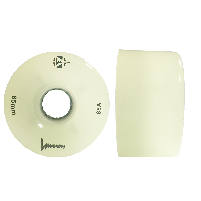 LUMINOUS - LONGBOARD FREESTYLE LED WHEELS - 65mm - 4-PACK