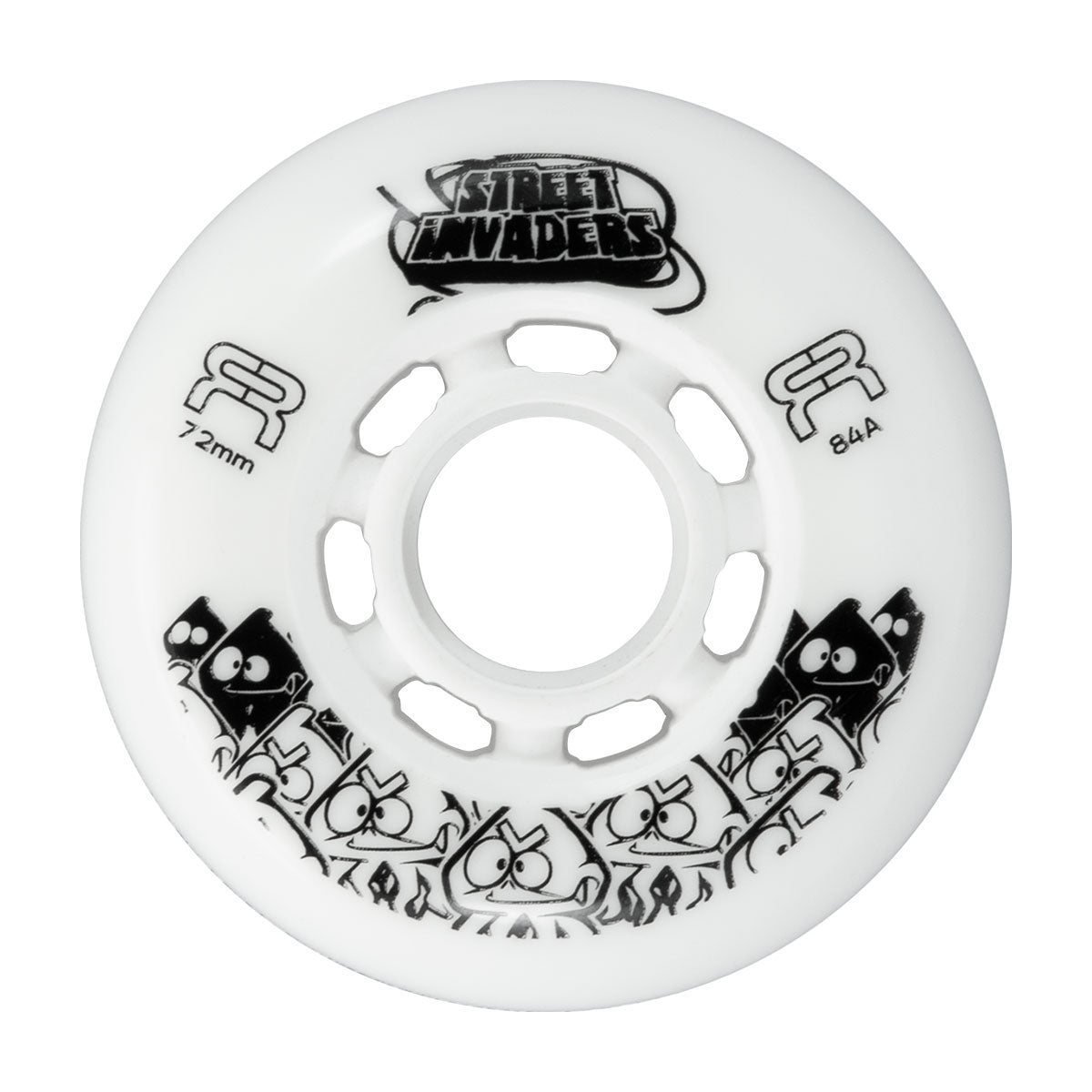 FR - STREET INVADERS WHEELS ROUND PROFILE - PACK OF 4 – SG