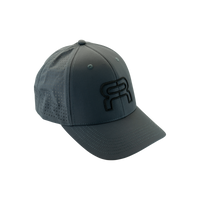 FR - FR LOGO AERO CAP - DARK GREY - BLACK