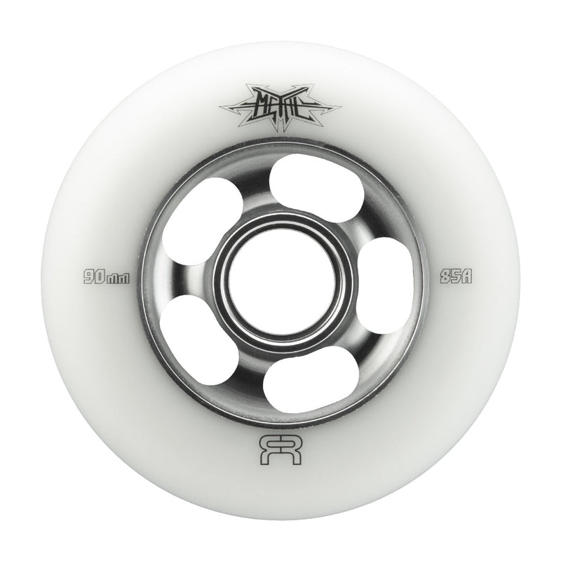 FR - METAL WHEELS NATURAL - Pack of 4
