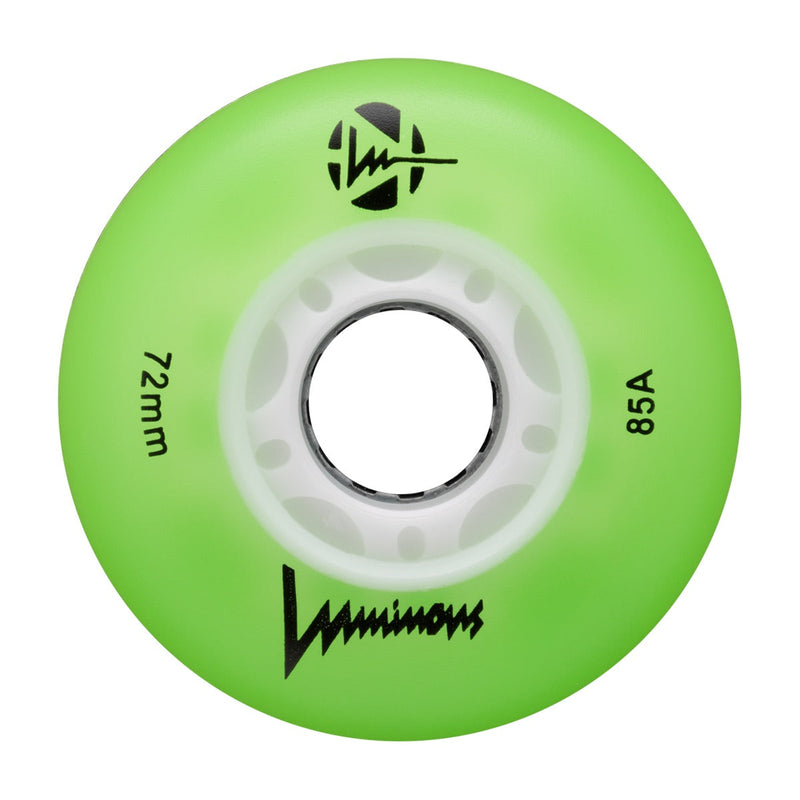 LUMINOUS - LED INLINE WHEELS - 72mm