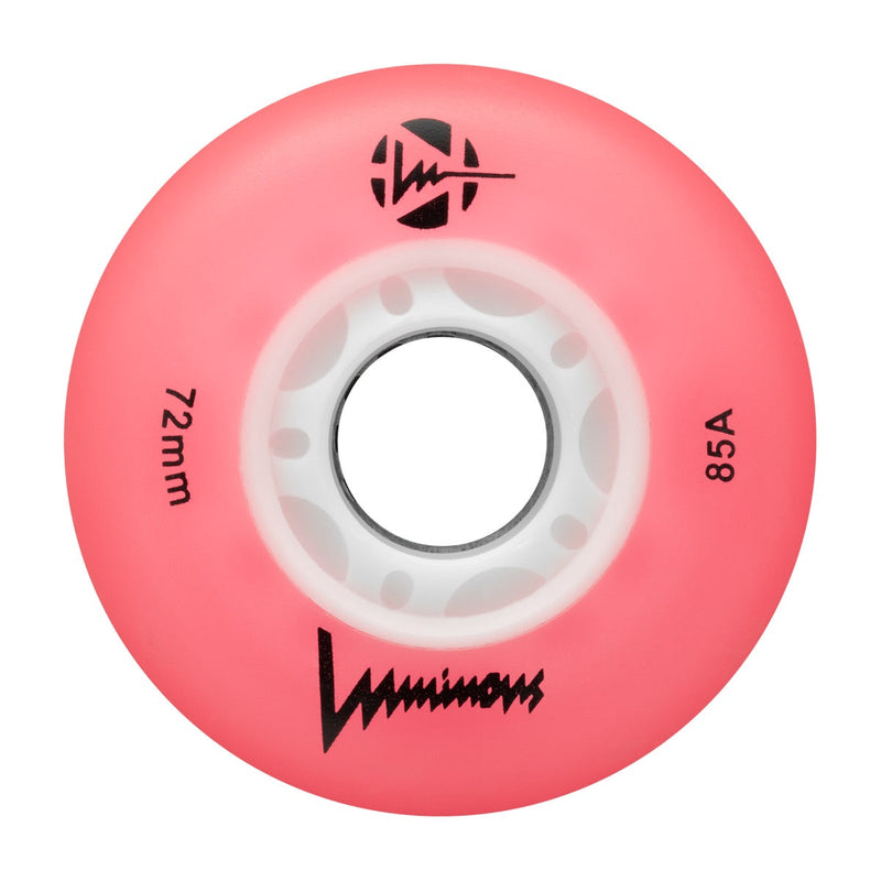 LUMINOUS - LED INLINE WHEELS - 72mm