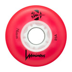 LUMINOUS - LED INLINE WHEELS - 76mm