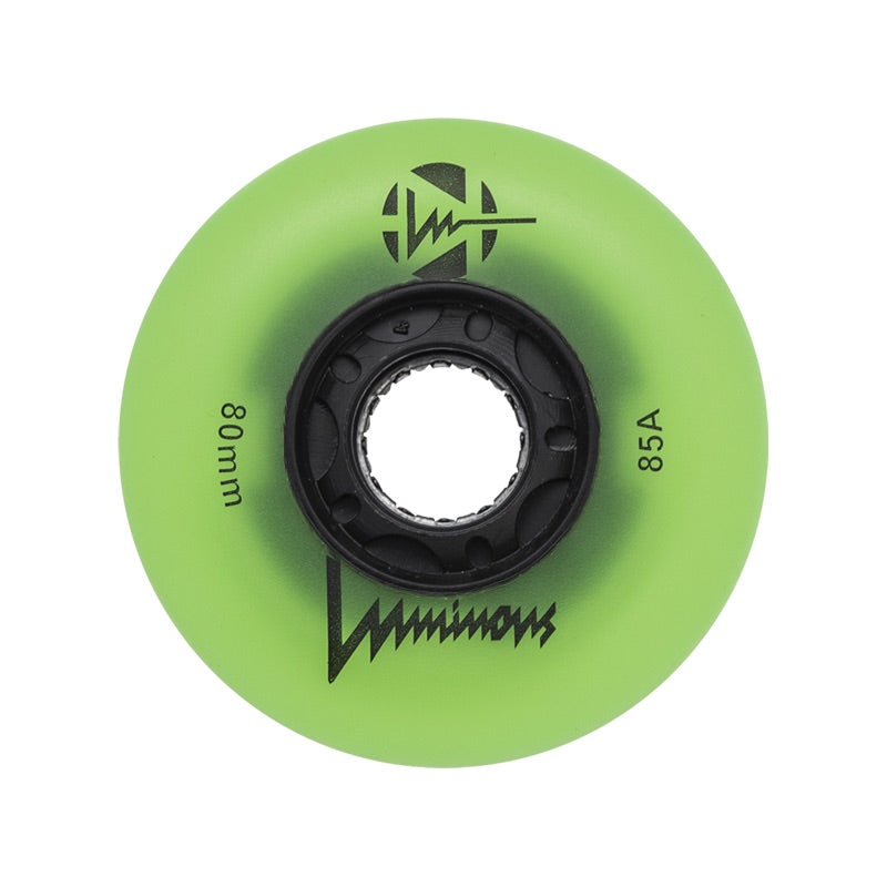 LUMINOUS - LED INLINE WHEELS - 80mm