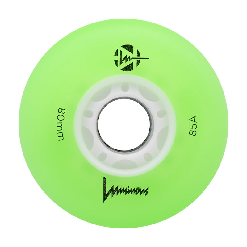 LUMINOUS - LED INLINE WHEELS - 80mm