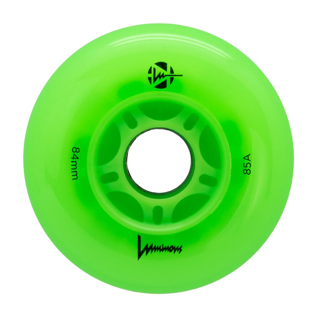 LUMINOUS - LED INLINE WHEELS - 84mm - 4-PACK – SG Sports
