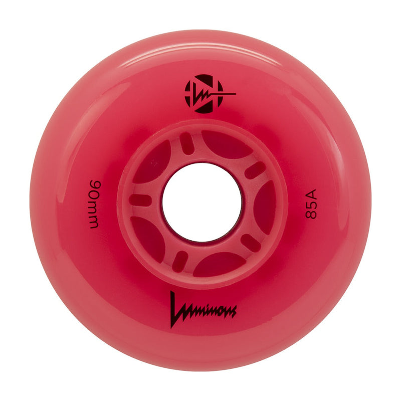 LUMINOUS - LED INLINE WHEELS - 90mm
