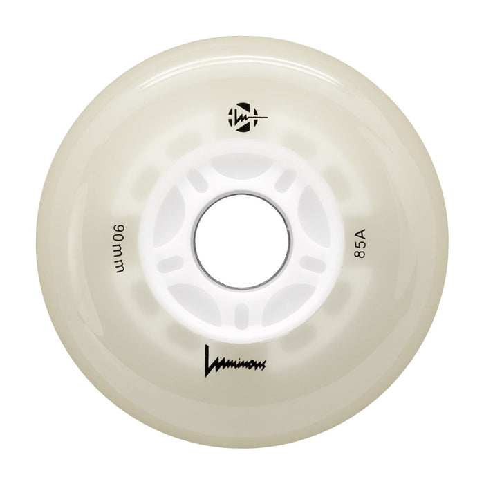 LUMINOUS - LED INLINE WHEELS - 90mm - 4-PACK