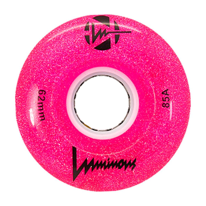 LUMINOUS - LED QUAD WHEELS - 62mm - 4-PACK