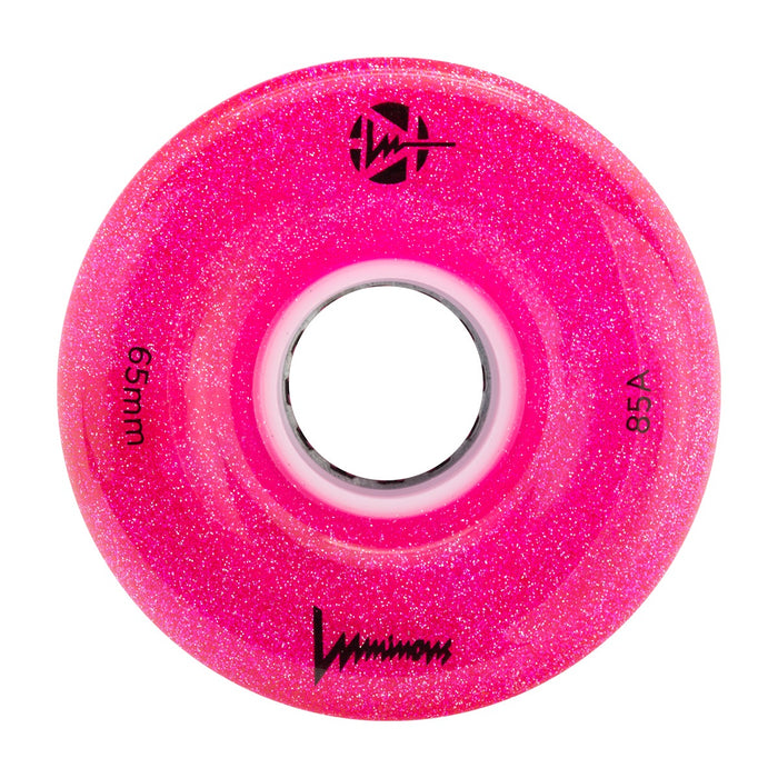 LUMINOUS - LONGBOARD FREESTYLE LED WHEELS - 65mm - 4-PACK