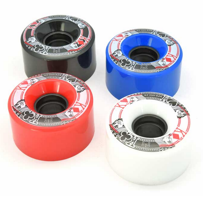 FR - QUAD STREET KINGS WHEELS - 62MM